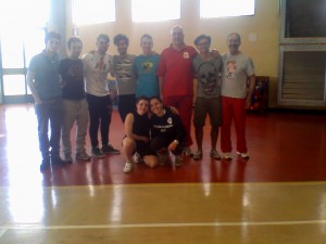 La squadra di Karate ai CNU MIlano 2014