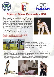 M.G.A. - Difesa Personale XI Corso